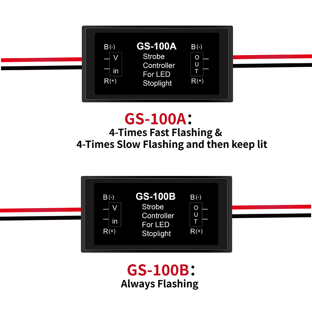 Badminton Flash - GS-100A стробоскопическая мигалка, задний фонарь, модуль