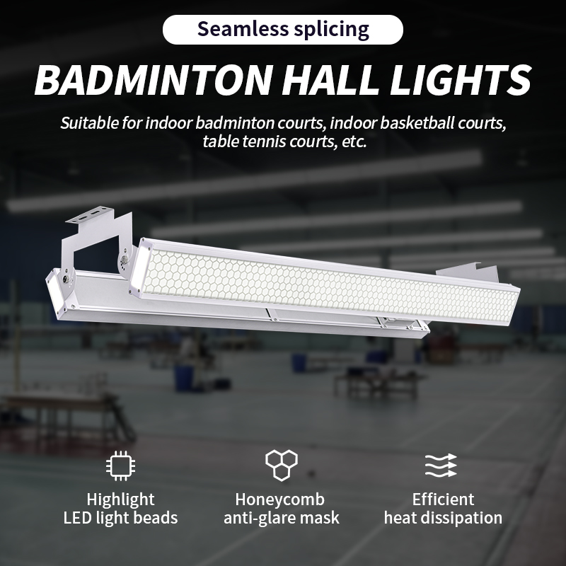 Badminton Field - Новое светодиодное освещение для крытых бадминтонных
