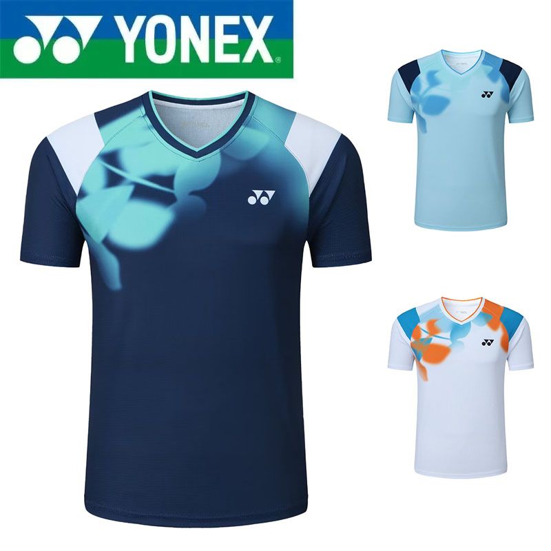 Badminton Yonex - Футболка для бадминтона YONEX с коротким