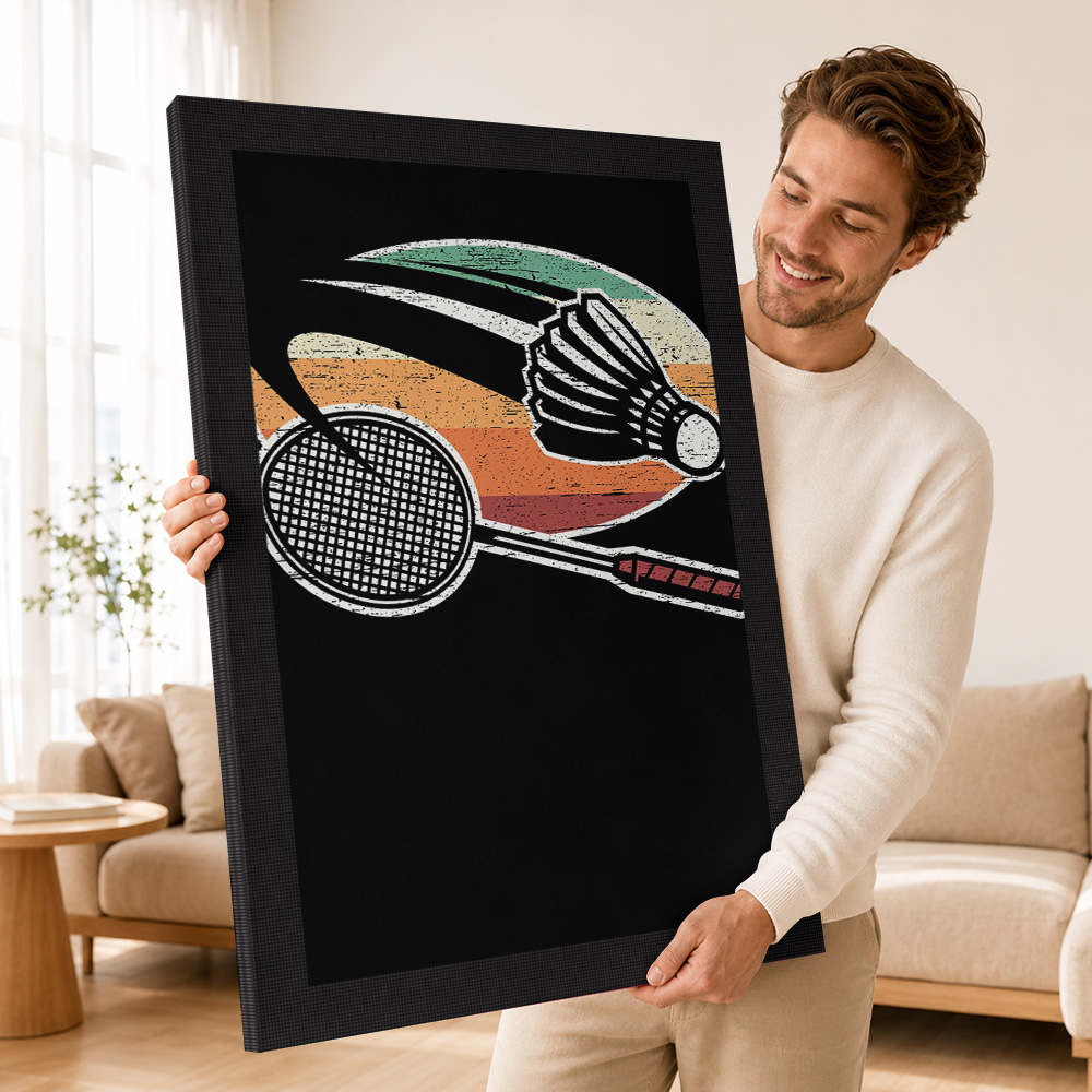 Картина на холсте с изображени – обзор и цена Badminton Photo