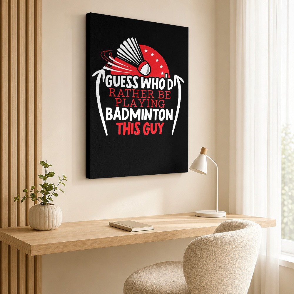 Постер на холсте с изображение – обзор и цена Badminton Poster