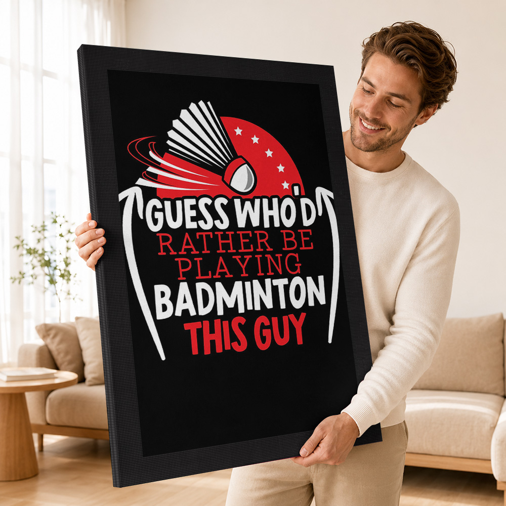 Постер на холсте с изображение – обзор и цена Badminton Poster