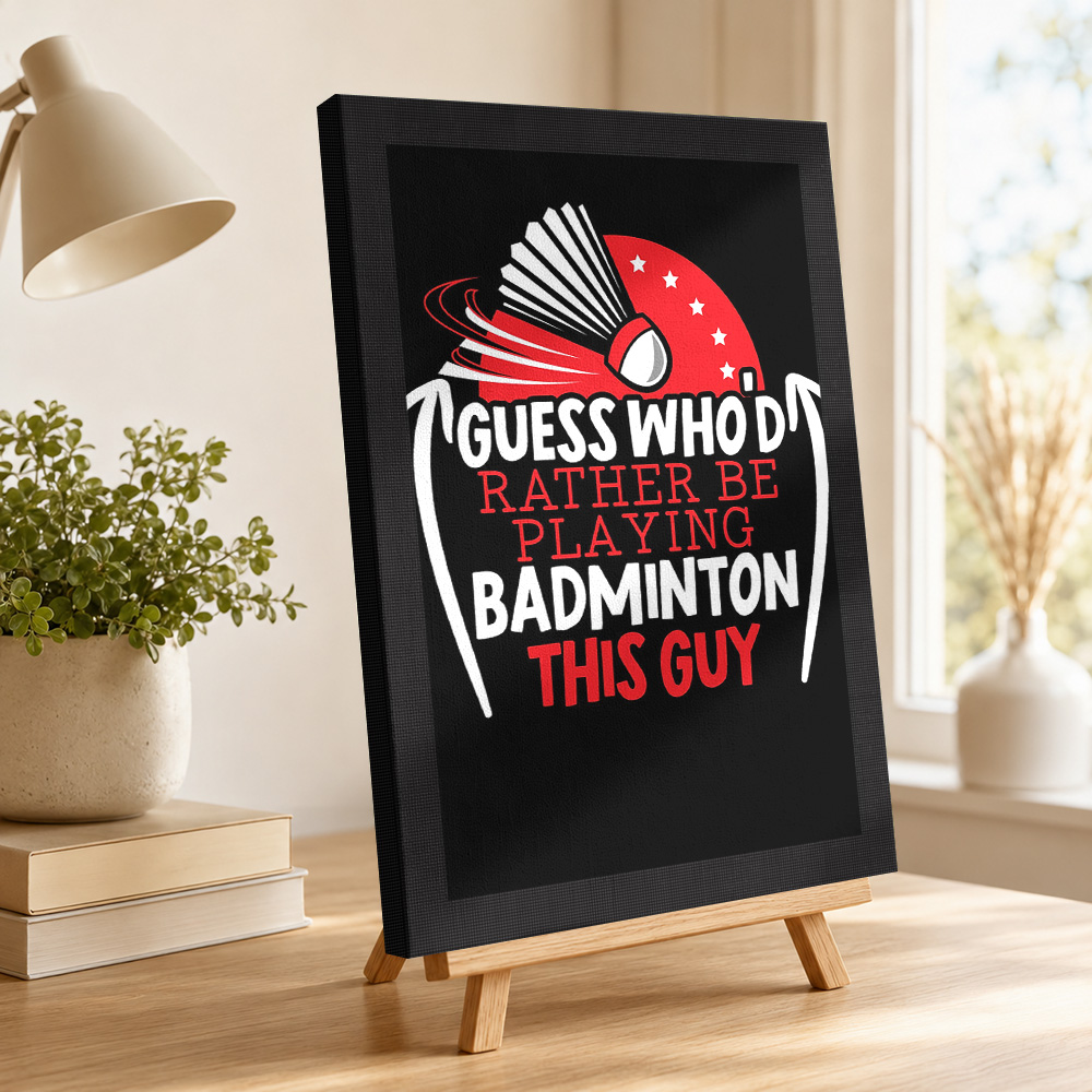 Постер на холсте с изображение – обзор и цена Badminton Poster
